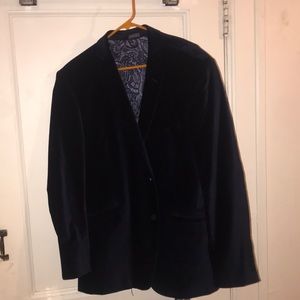 Men’s Velvet Blazer